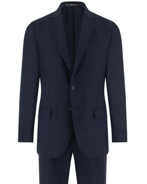 BOGGI Pak Met Enkele Rij Knopen - Blauw