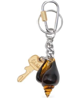 Bimba Y Lola Shell-Charm Keyring - Metallic