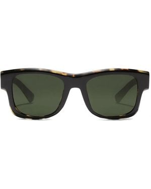 Dolce & Gabbana Lusso Sartoriale Sonnenbrille Mit Eckigem Gestell - Grün