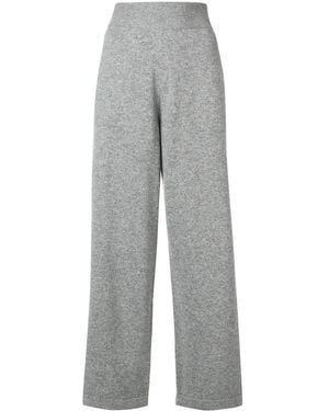 Barrie Ribbed Waistband Track Trousers - Grey