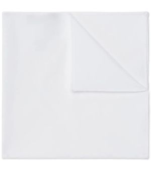 Brunello Cucinelli ポケットチーフ - ホワイト