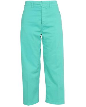 Department 5 Button-Fastening Trousers - Blue
