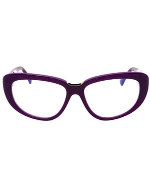 Max Mara Cat-Eye Glasses - Purple