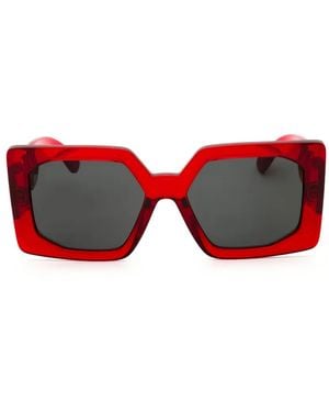 Versace Medusa Biggie Maxi Sunglasses - Red