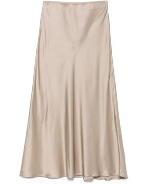 Ottod'Ame Midirock Aus Satin - Natur