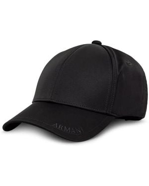 ARMANI EXCHANGE Gorra Con Logo Bordado - Negro