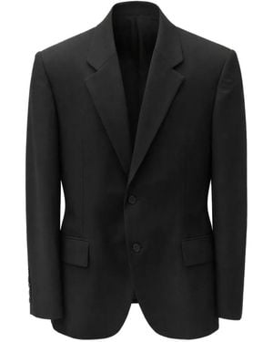 Balenciaga Two-Button Tuxedo Jacket - Black