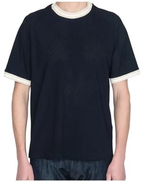 Eleventy Crew-neck T-shirt - ブルー