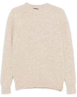 Herno Alpaca Blend Crewneck - Natural