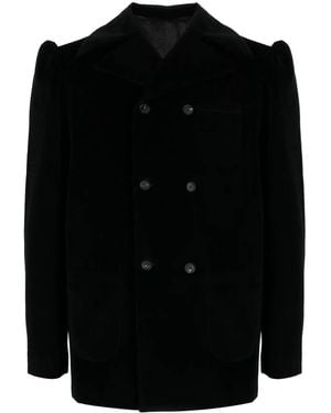 Egonlab Fluwelen Blazer - Zwart