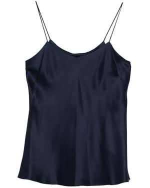 IVORY PARIS Spaghetti-Strap Tank Top - Blue