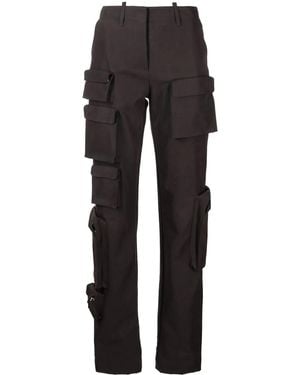Off-White c/o Virgil Abloh Multi-pockets Cargo Pants - Gray