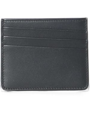 Maison Margiela Four Stitches Leather Cardholder - Gray