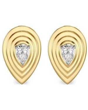 Phillips House 18K Pear Stories Diamond Earrings - Metallic
