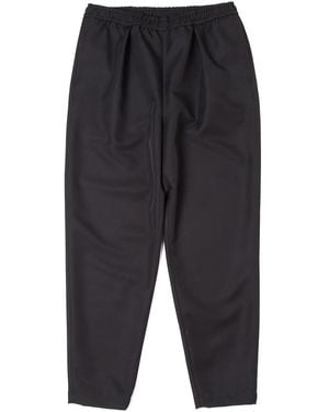 Yoshio Kubo Elasticated-Waistband Pants - Blue