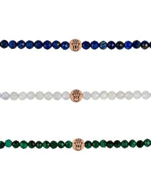 Anil Arjandas Bracciale Hamsa - Bianco