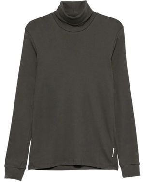 Marc O' Polo Roll-Neck Long-Sleeve T-Shirt - Grey