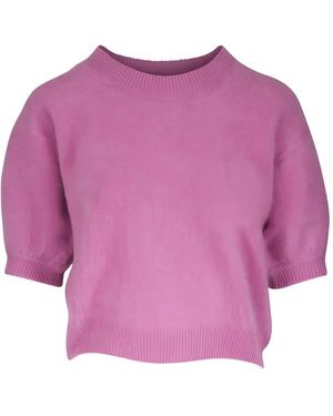 Lisa Yang Juniper Puff-Sleeve T-Shirt - Pink