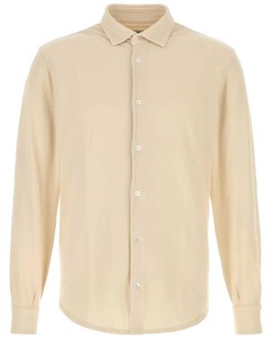 Fedeli Buttoned Shirt - White