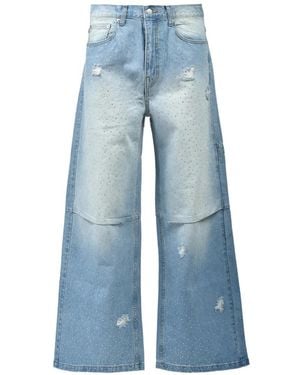 BREATH Ripped Embellished Jeans - Blue