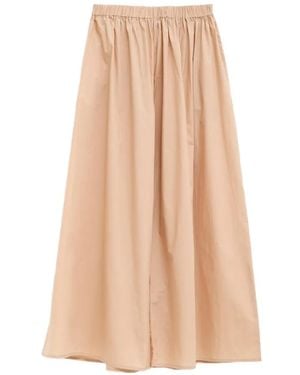 Baserange Elastische Broek - Naturel
