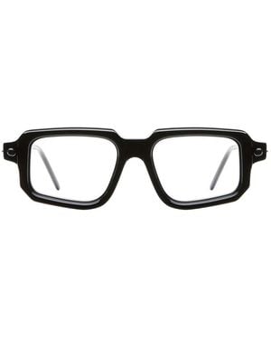 Kuboraum Gafas P23 Con Montura Geométrica - Negro