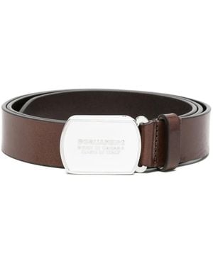 DSquared² Buckle Belt - Brown