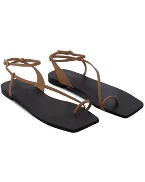 Johanna Ortiz Flamenco Echoes Flat Sandals - White