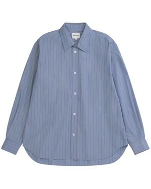 Norse Projects ストライプ シャツ - ブルー
