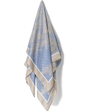 Blugirl Blumarine Schal Mit Print - Blau