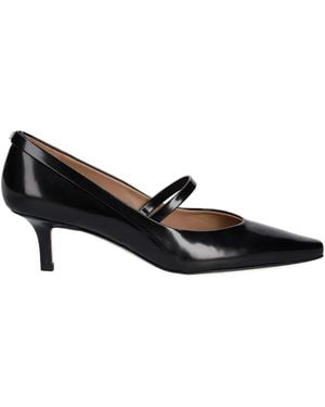 BOSS 50 Mm Charlize Pumps Met Puntige Neus En Bandje - Zwart