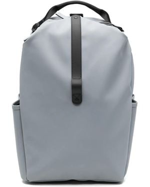 Rains Clip Front Matte Backpack - Grey