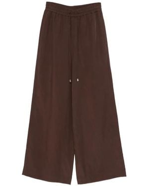 Liu Jo Drawstring Palazzo Pants - Brown