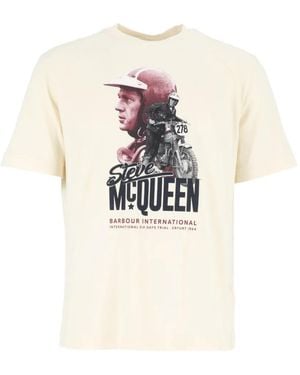 Barbour Rainey Graphic-Print T-Shirt - White