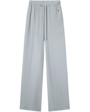 ÉTERNE Drawstring wide-leg trousers - Grau