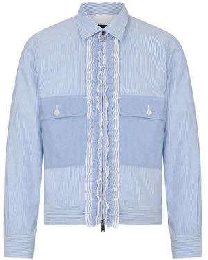 DSquared² Bomber Con Righe - Blu