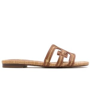 Sam Edelman Raffia Sandals - Natural
