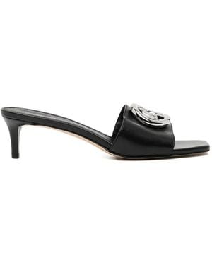 Michael Kors Mules Mit Riemen - Schwarz