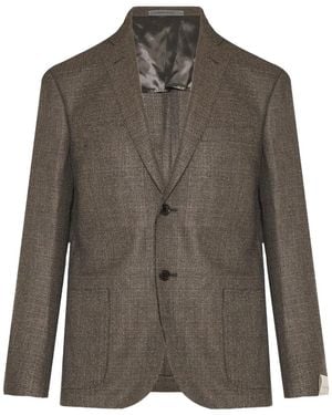 Corneliani Einreihiges Sakko - Braun
