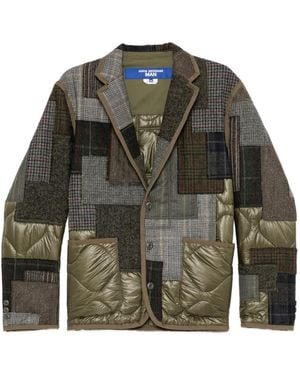 Junya Watanabe Gestepptes J019 Sakko - Grün