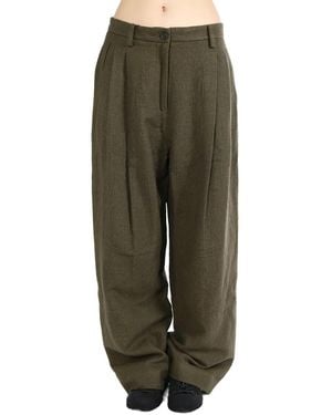 Ziggy Chen Tailored Trousers - グリーン