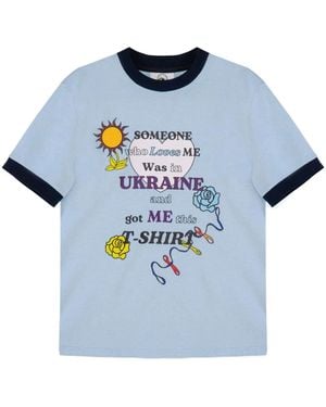 Sleeper Graphic-Print T-Shirt - Blue