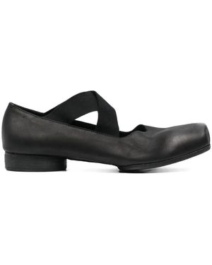 Uma Wang Criss-Cross Ballet Flats - Blanco