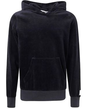 Golden Goose Velour Pocket Hoodie - ブルー