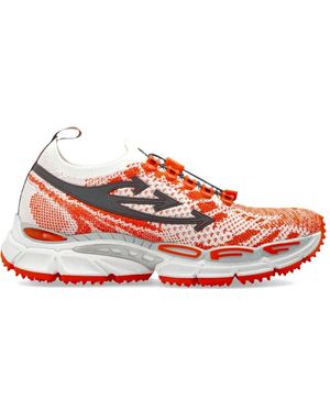 Off-White c/o Virgil Abloh 'Be Right Back Knit' Sports Shoes - Red