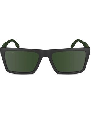 Lacoste Square-Frame Sunglasses - Green