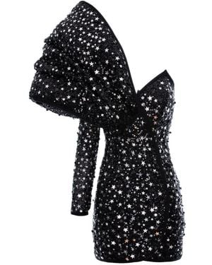 MITILIANE COUTURE Stella Sequin Mini Dress - Black