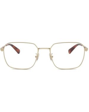 COACH Brille Mit Geometrischem Gestell - Weiß