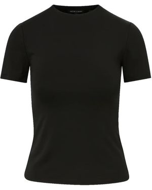 Veronica Beard Benedict Crewneck T-Shirt - Black