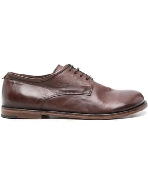 Moma Leather Derby Shoes - Brown